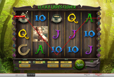 Lucky Lady's Clover, one of Bitcoinpenguin's more popular games